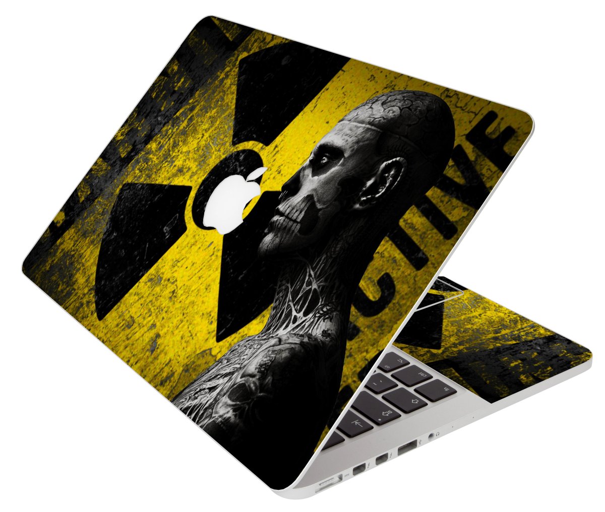 Biohazard Zombie Apple Macbook Pro 15 A1286 Laptop Skin