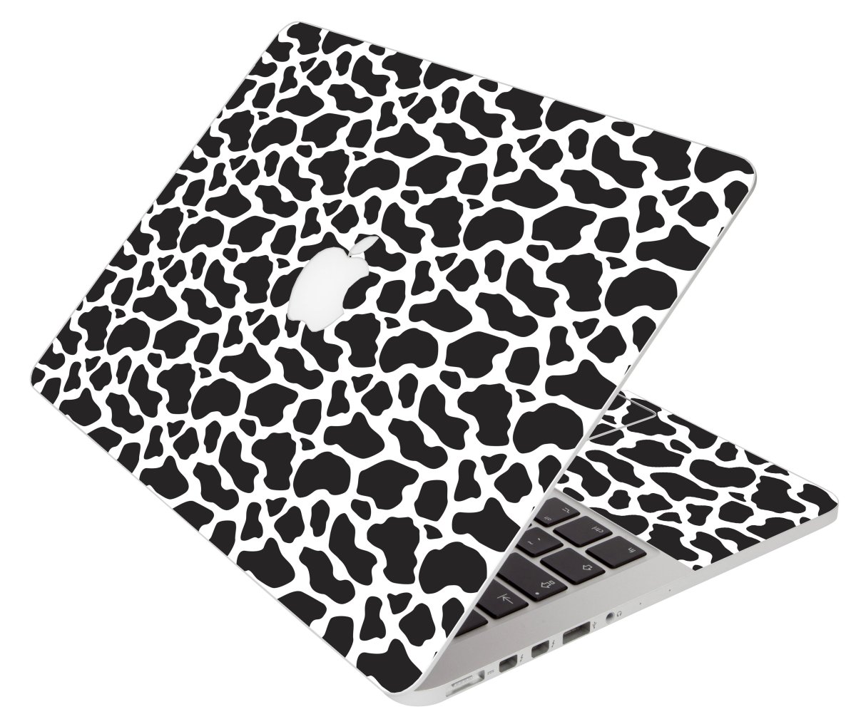 Black Giraffe Apple Macbook Pro 17 A1151 Laptop Skin