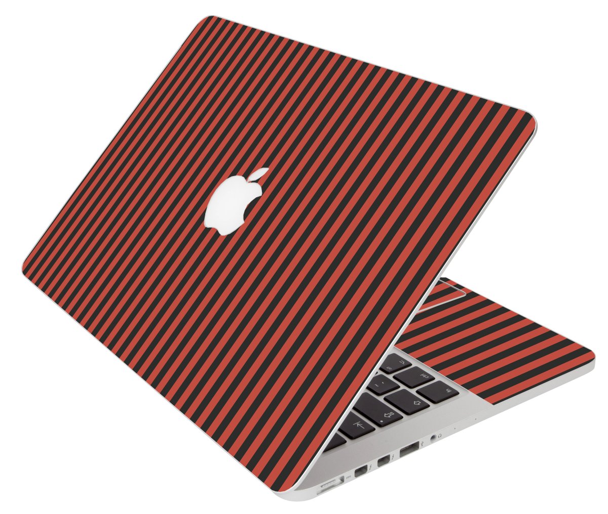 Black Red Versailles Apple Macbook Pro 17 A1151 Laptop Skin
