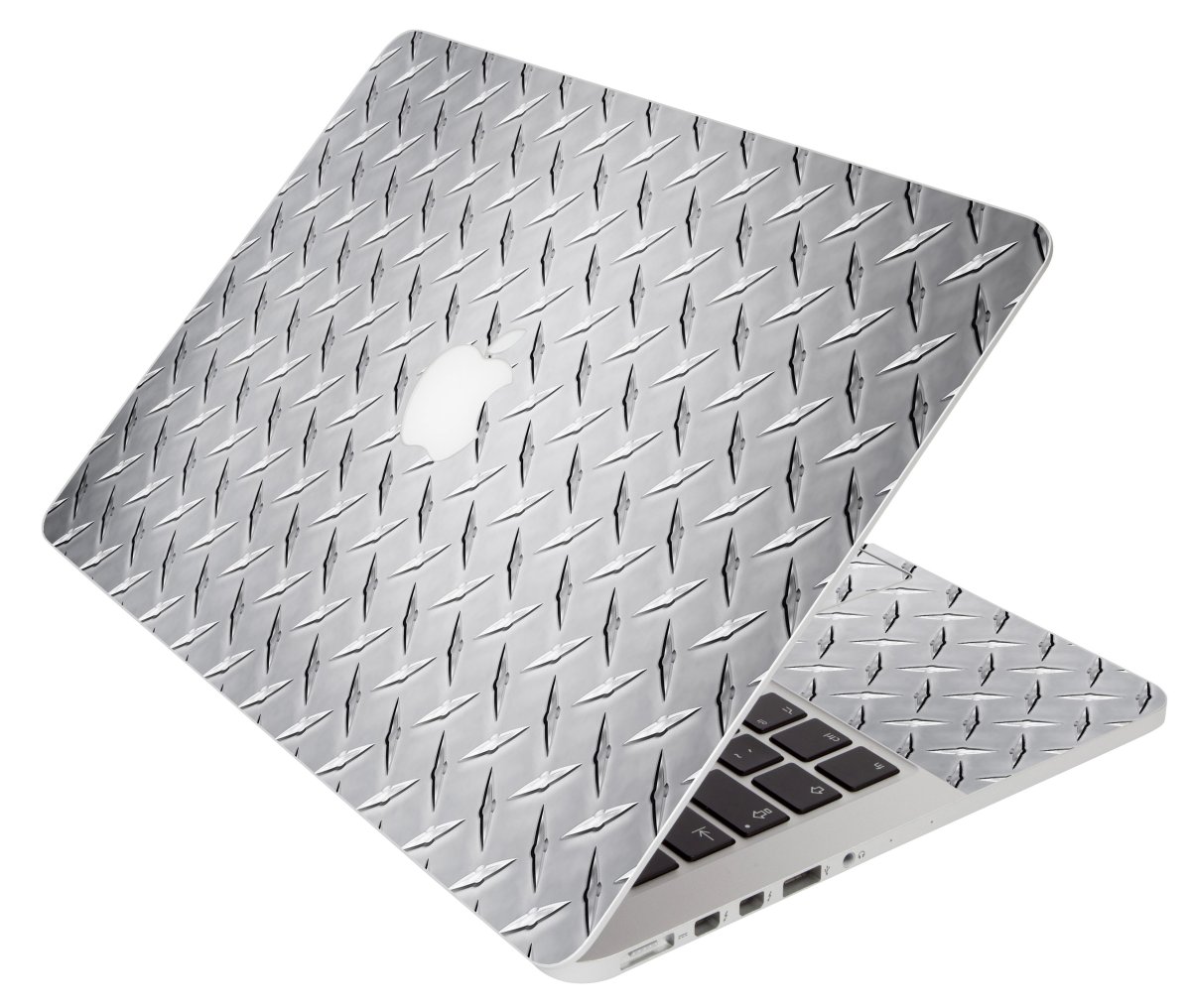 Diamond Plate Apple Macbook Pro 17 A1151 Laptop Skin