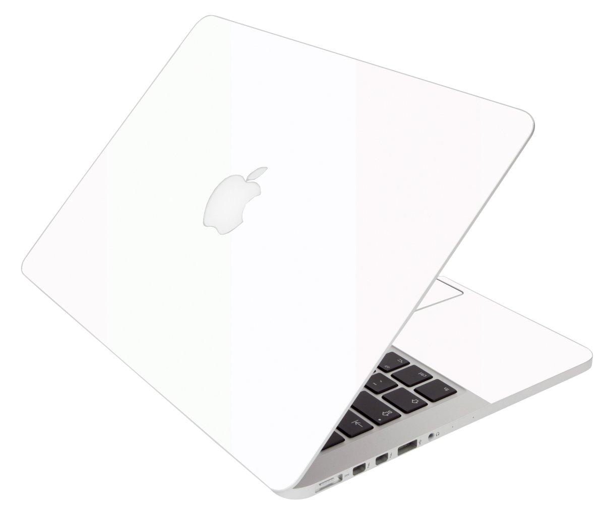 White Apple Macbook Pro 17 A1151 Laptop Skin