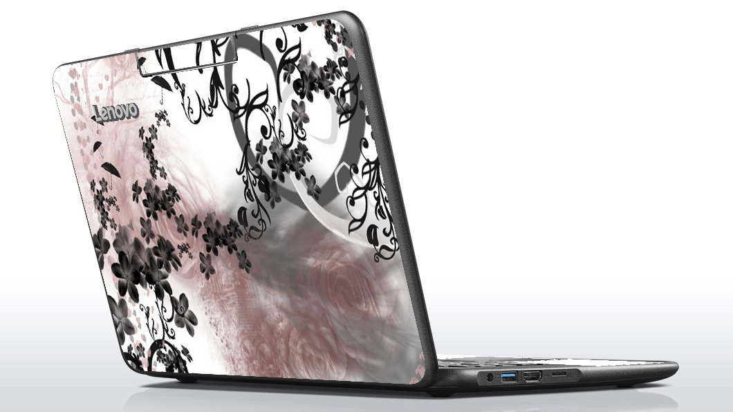 IBM/Lenovo ThinkPad N22 FLOWERS AND UMBRELLAS Laptop Skin
