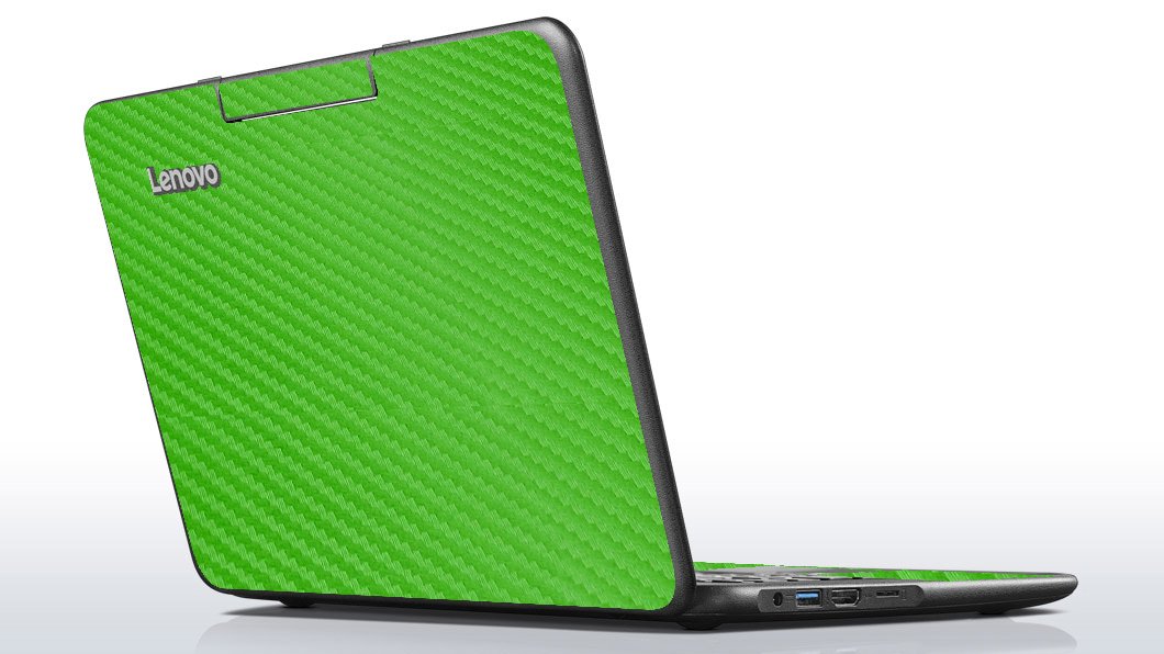 IBM/Lenovo ThinkPad N22 GREEN CARBON FIBER Laptop Skin
