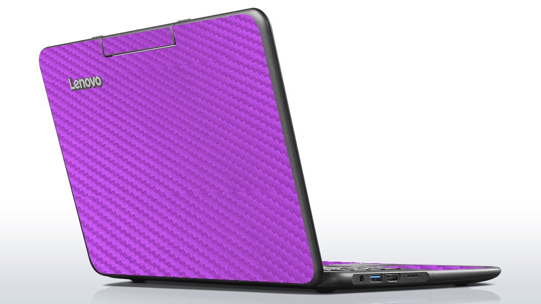 IBM/Lenovo ThinkPad N22 PURPLE CARBON FIBER Laptop Skin
