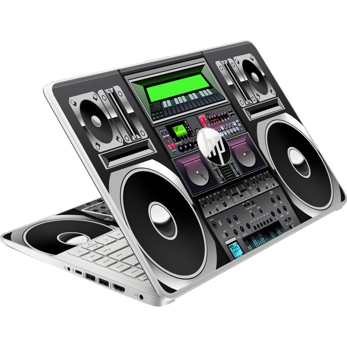 HP NoteBook 14-DQ0010NR  / FQ1003CL BOOMBOX Laptop Skin