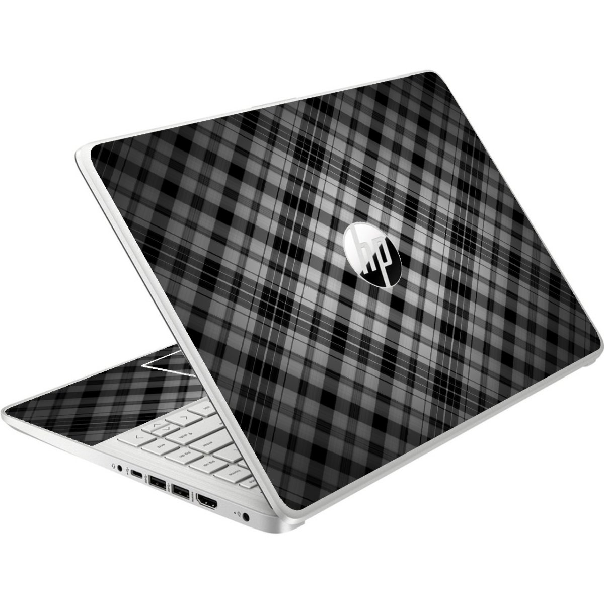HP NoteBook 14-DQ0010NR  / FQ1003CL POSH PLAID Laptop Skin