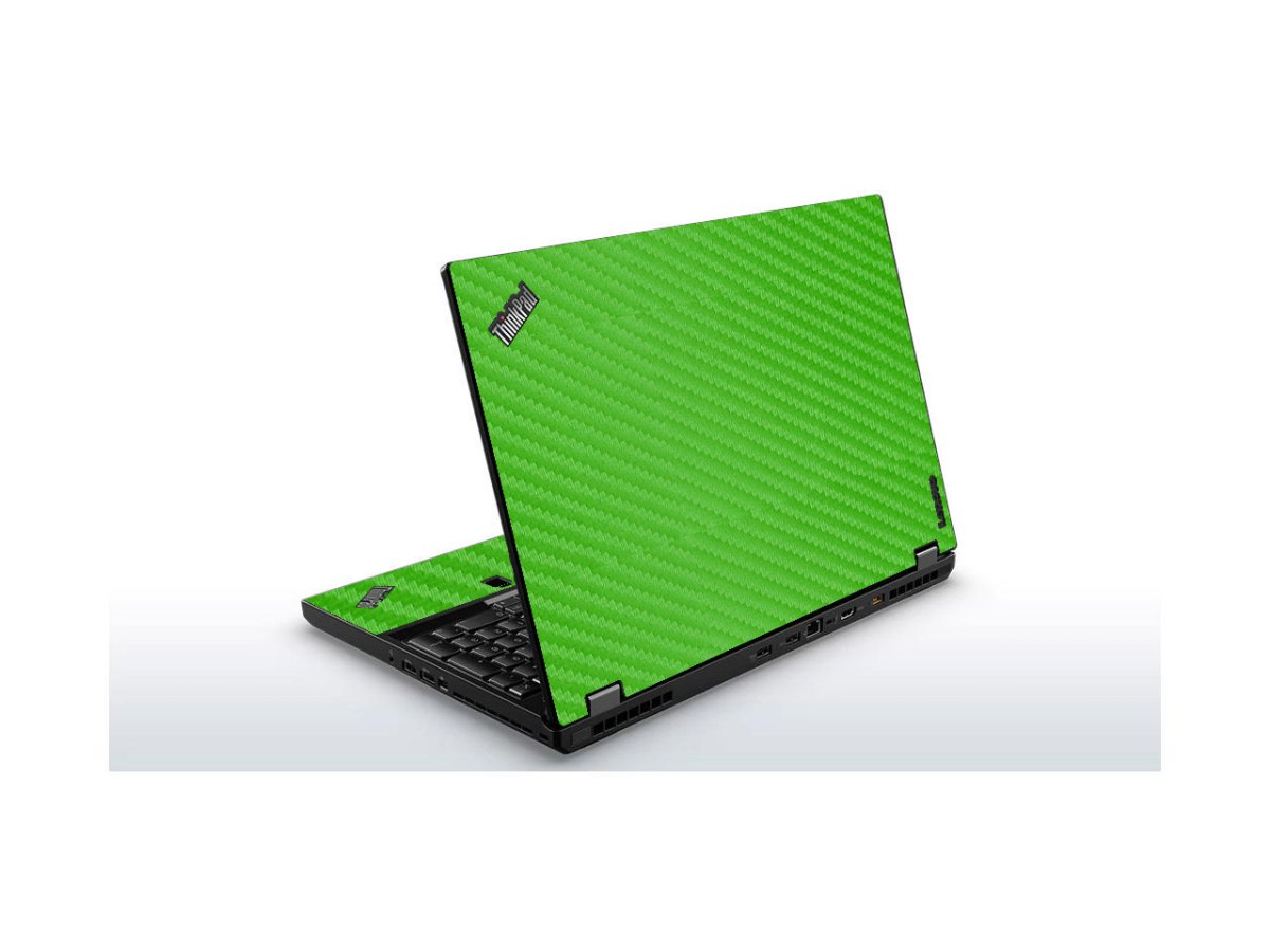 ThinkPad P71 GREEN CARBON FIBER Laptop Skin