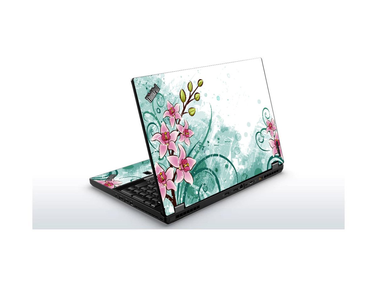 ThinkPad P50 PINK LILY WATERCOLOR Laptop Skin