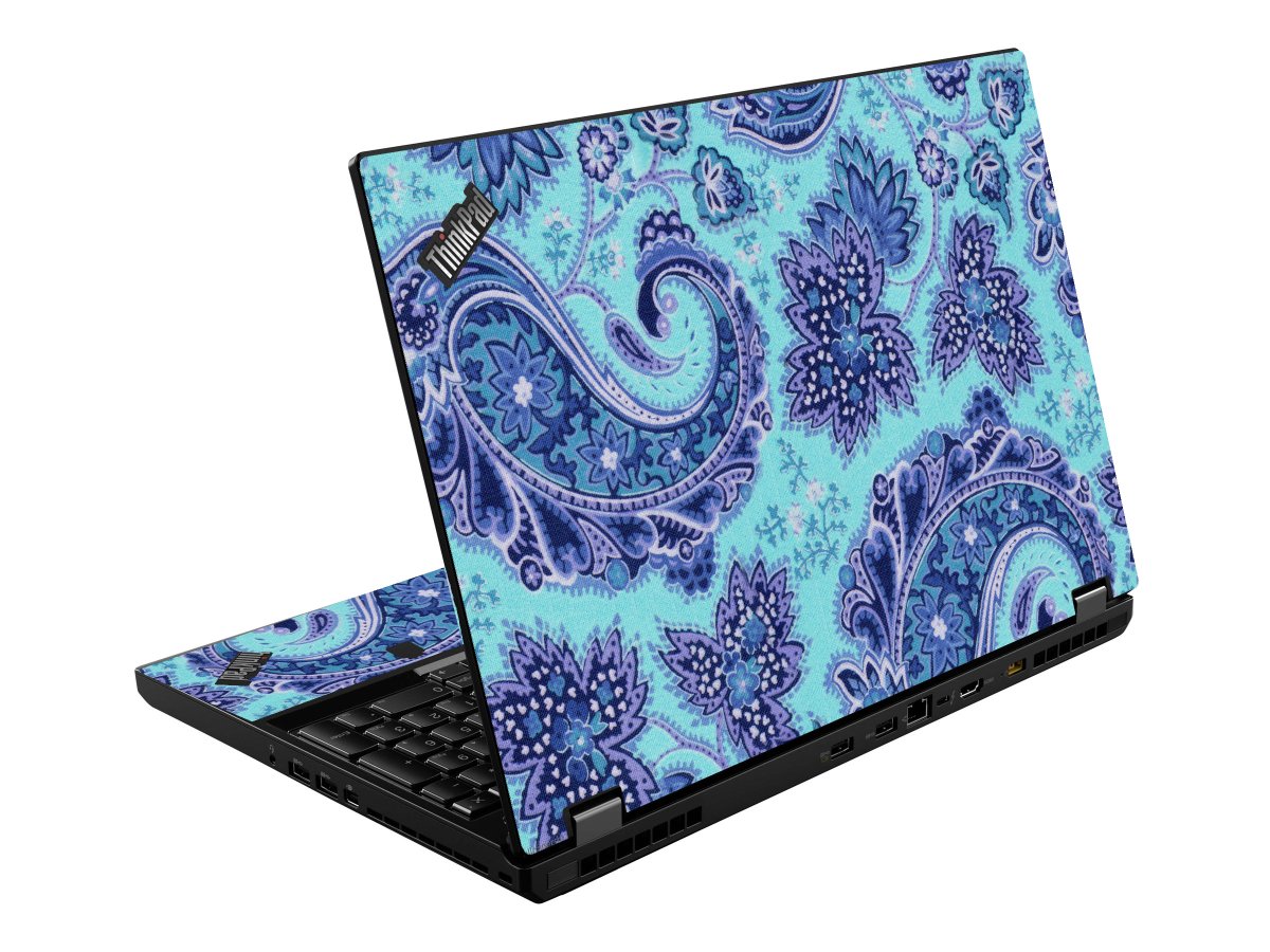 ThinkPad P51 BLUE PAISLEY Laptop Skin