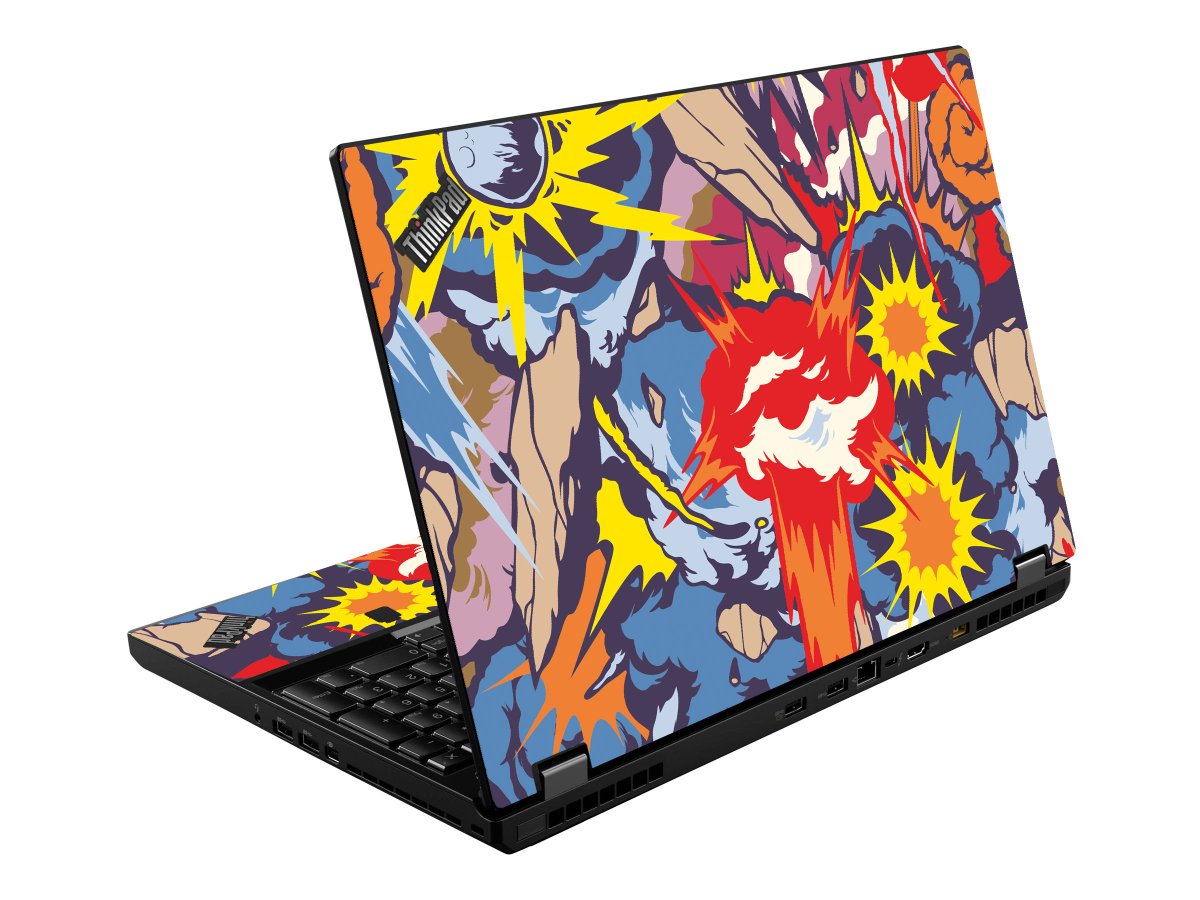 ThinkPad P52 COMIC EXPLOSIONS Laptop Skin