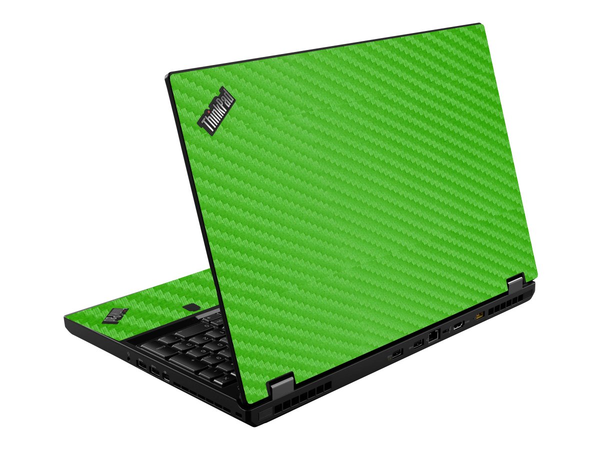 ThinkPad P51 GREEN CARBON FIBER Laptop Skin