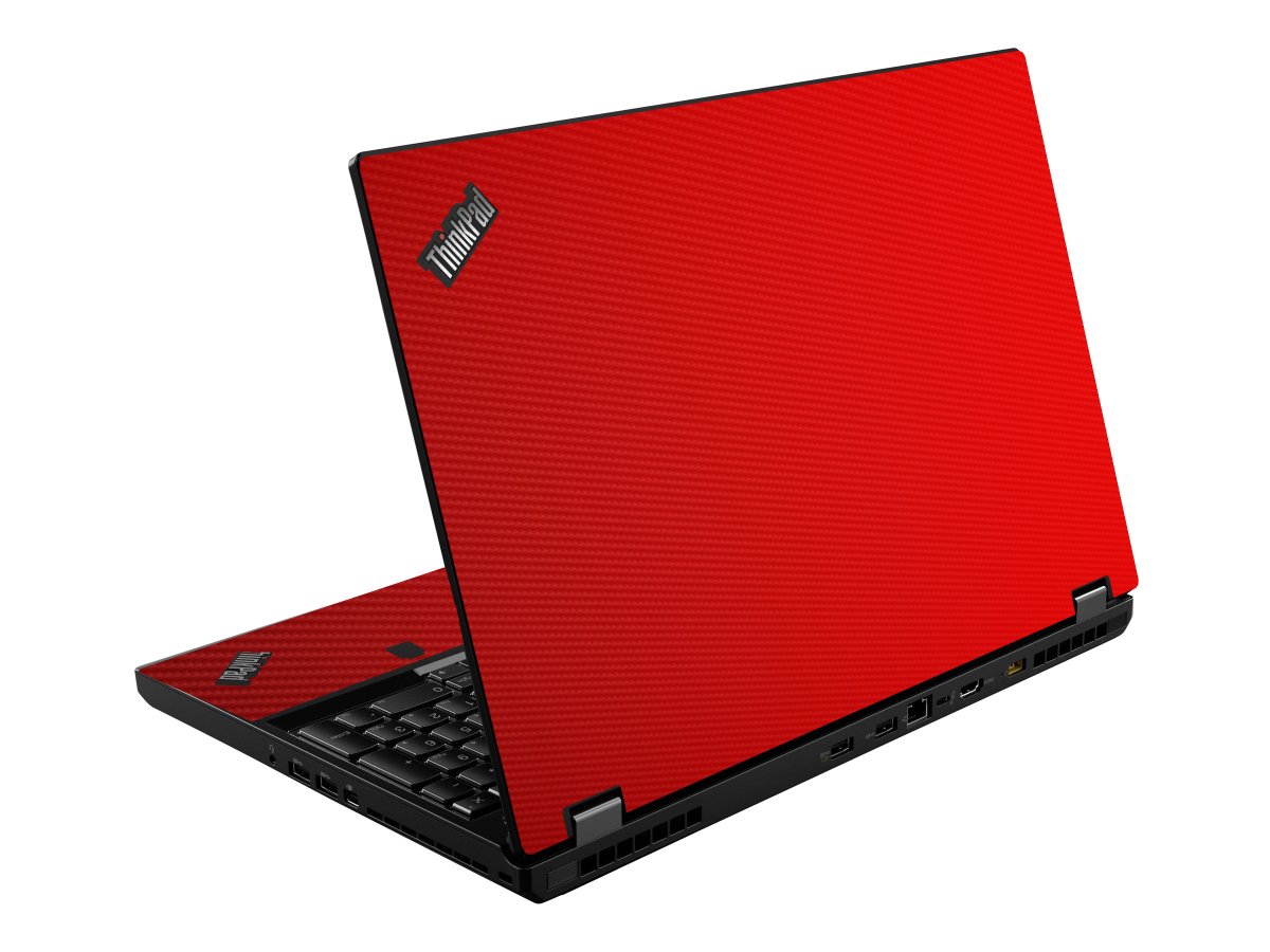 ThinkPad P53 RED CARBON FIBER Laptop Skin