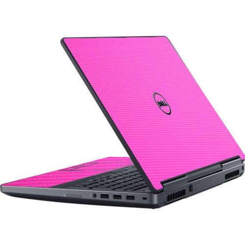 Dell Precision 7530 / 7540 PINK CARBON FIBER Laptop Skin
