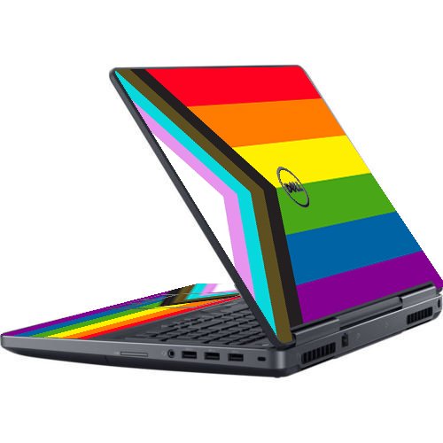 Dell Precision 7530 / 7540 PROGRESSIVE PRIDE FLAG Laptop Skin