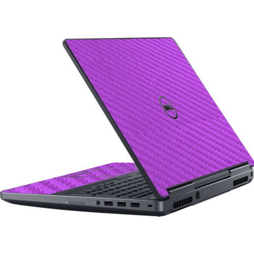 Dell Precision 7510 PURPLE CARBON FIBER Laptop Skin