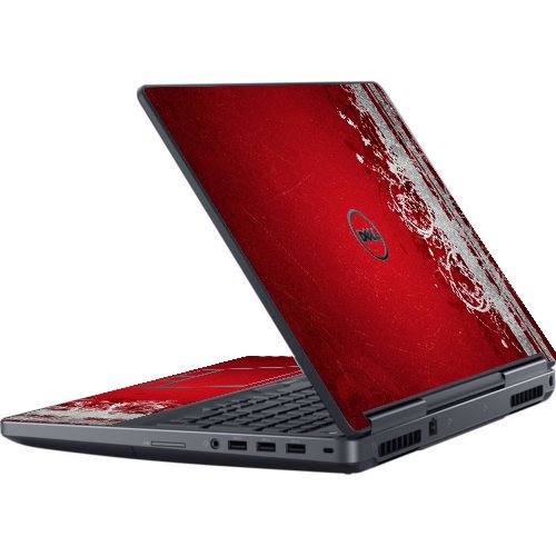 Dell Precision 7530 / 7540 RED GRUNGE Laptop Skin
