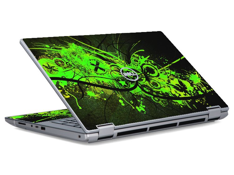 Dell Precision 7770 Workstation GRAFFITI GREEN Laptop Skin