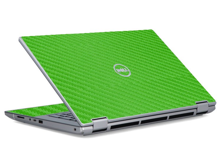 Dell Precision 7770 Workstation GREEN CARBON FIBER Laptop Skin