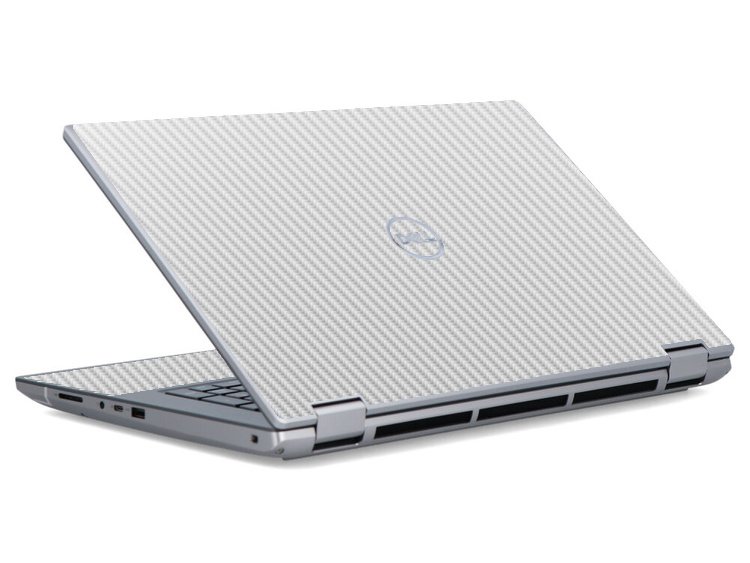 Dell Precision 7770 Workstation WHITE CARBON FIBER Laptop Skin