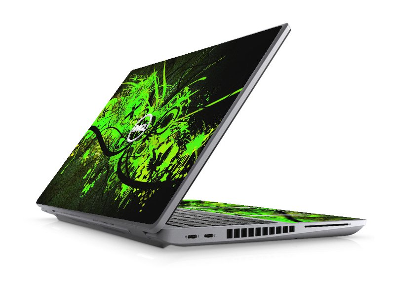 Dell Precision 3561 Workstation GRAFFITI GREEN Laptop Skin