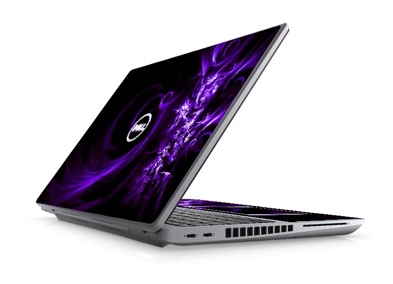 Dell Precision 3561 Workstation PURPLE SPIRAL Laptop Skin