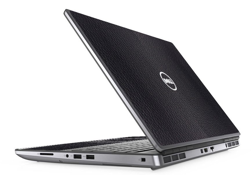 Dell Precision 7550 BLACK LEATHER Laptop Skin