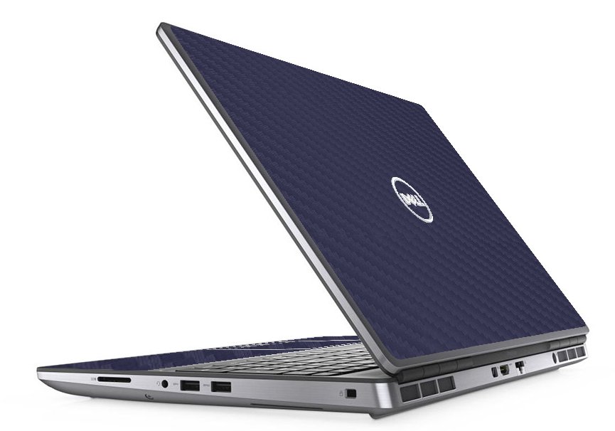Dell Precision 7750 BLUE CARBON FIBER Laptop Skin