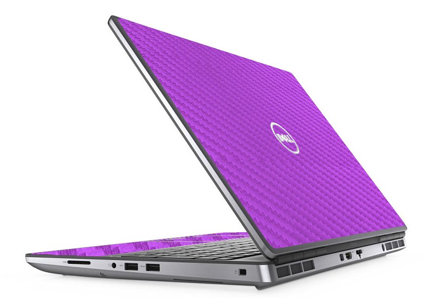 Dell Precision 7750 PURPLE CARBON FIBER Laptop Skin