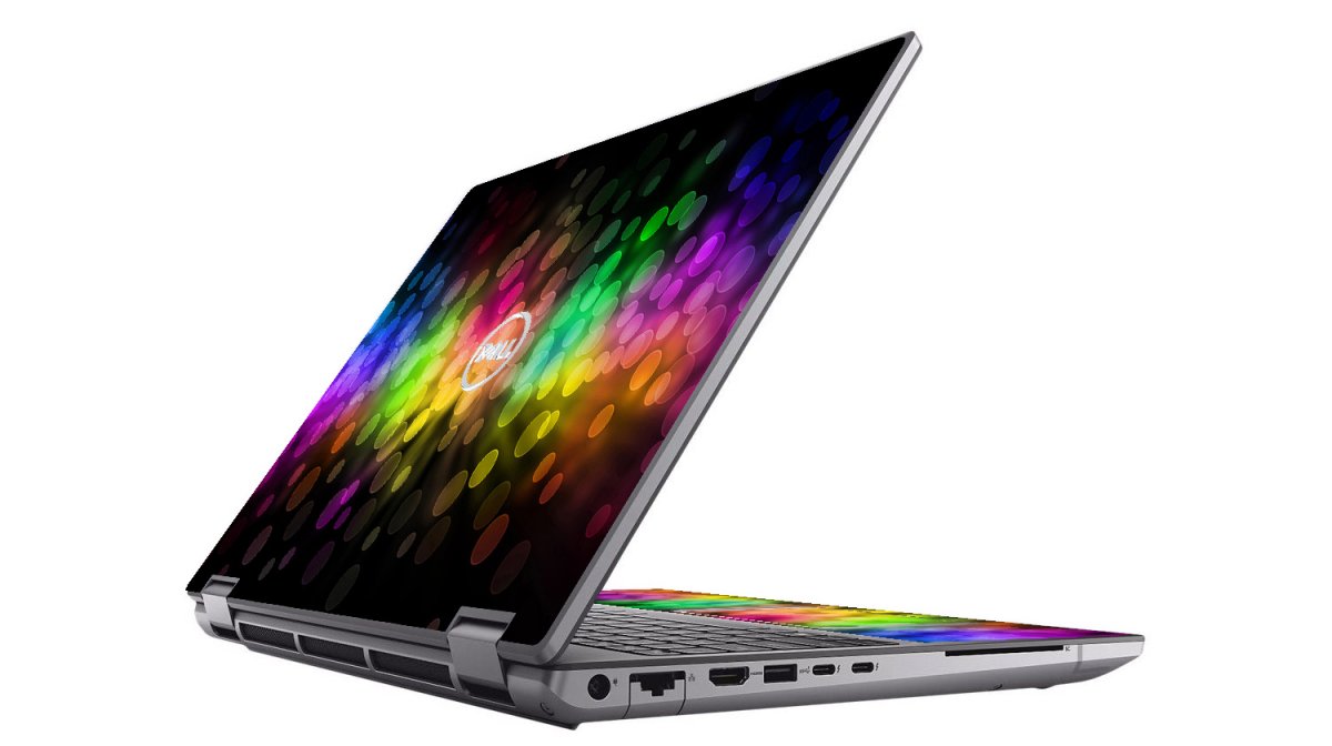Dell Precision 7670 Workstation RAINBOW BOKEH Laptop Skin