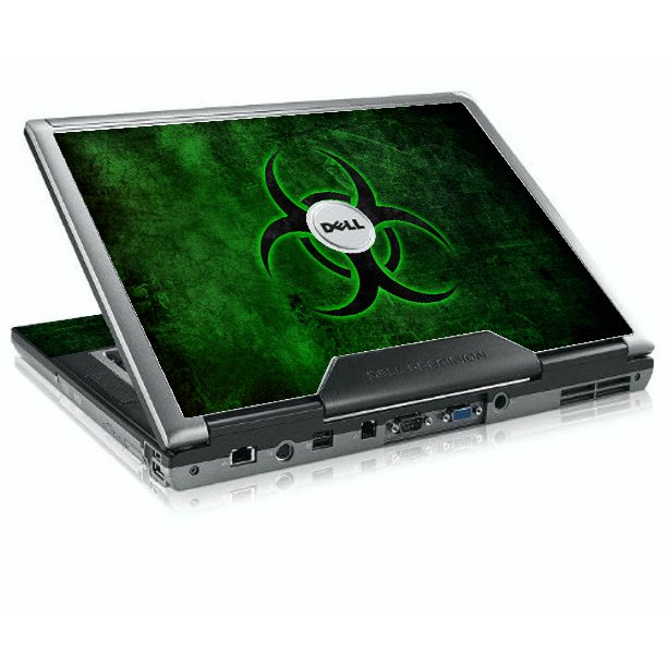 Dell Precision M4300 GREEN BIOHAZARD Laptop Skin