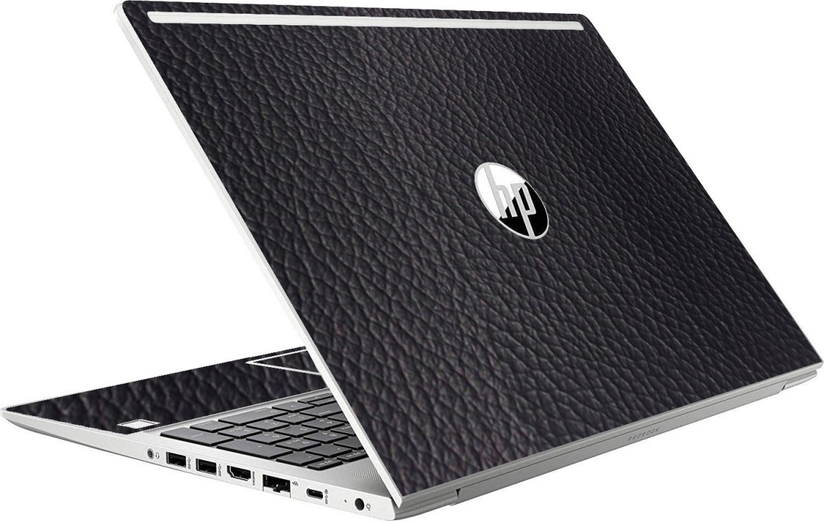 HP ProBook 445 G10/ G11 BLACK LEATHER Laptop Skin