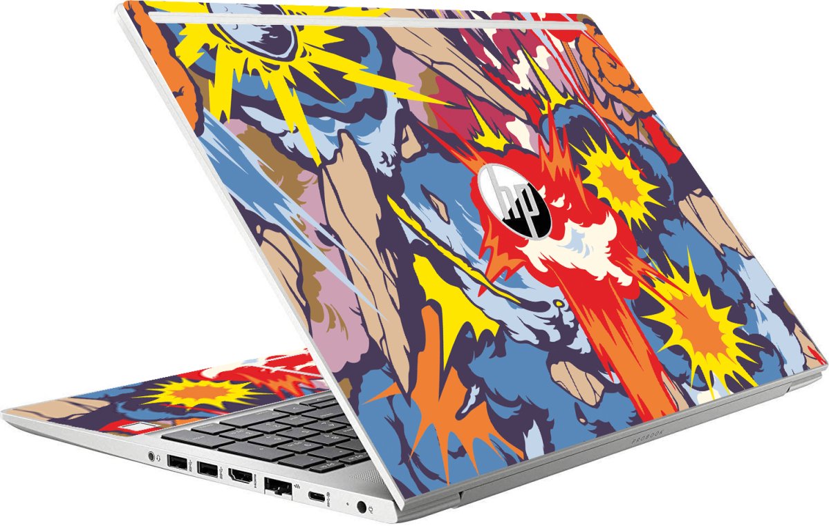 HP ProBook 450 G6 COMIC EXPLOSIONS Laptop Skin
