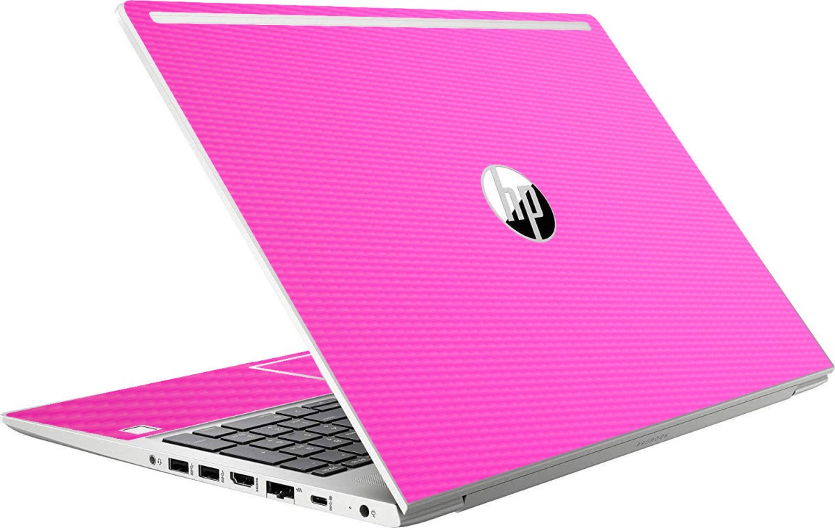 HP ProBook 450 G6 PINK CARBON FIBER Laptop Skin