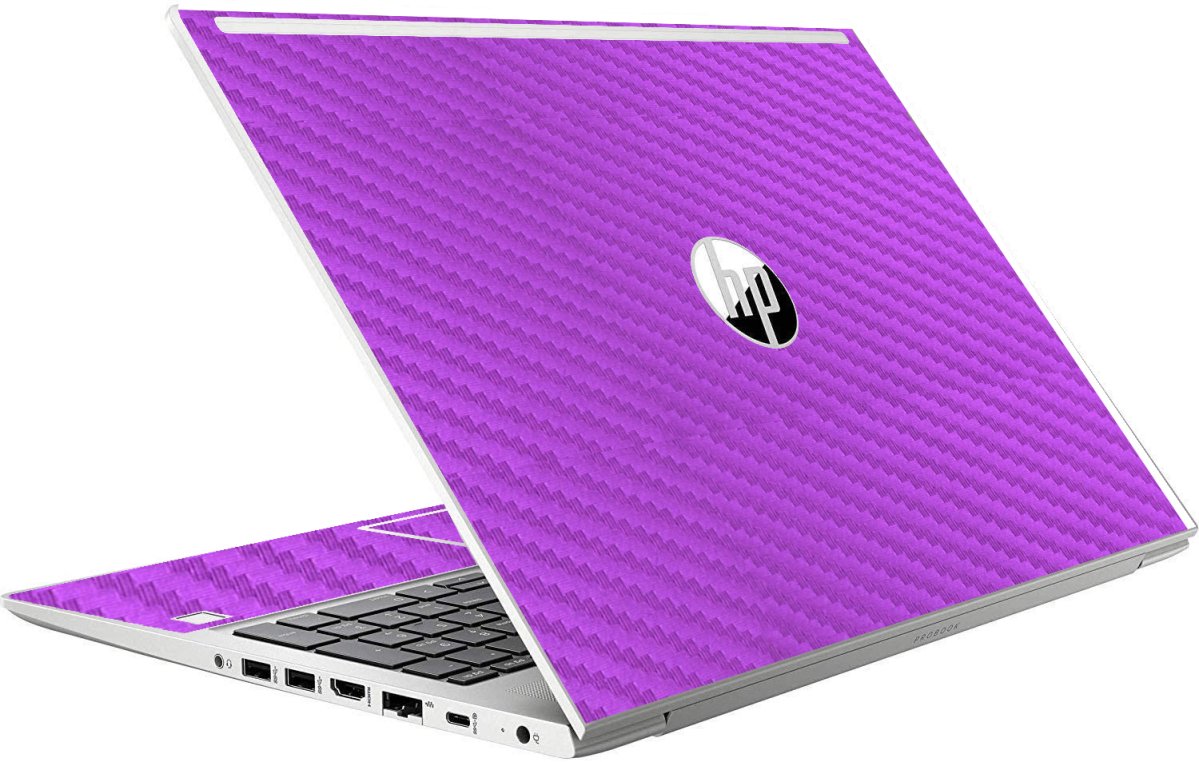 HP ProBook 450 G6 PURPLE CARBON FIBER Laptop Skin