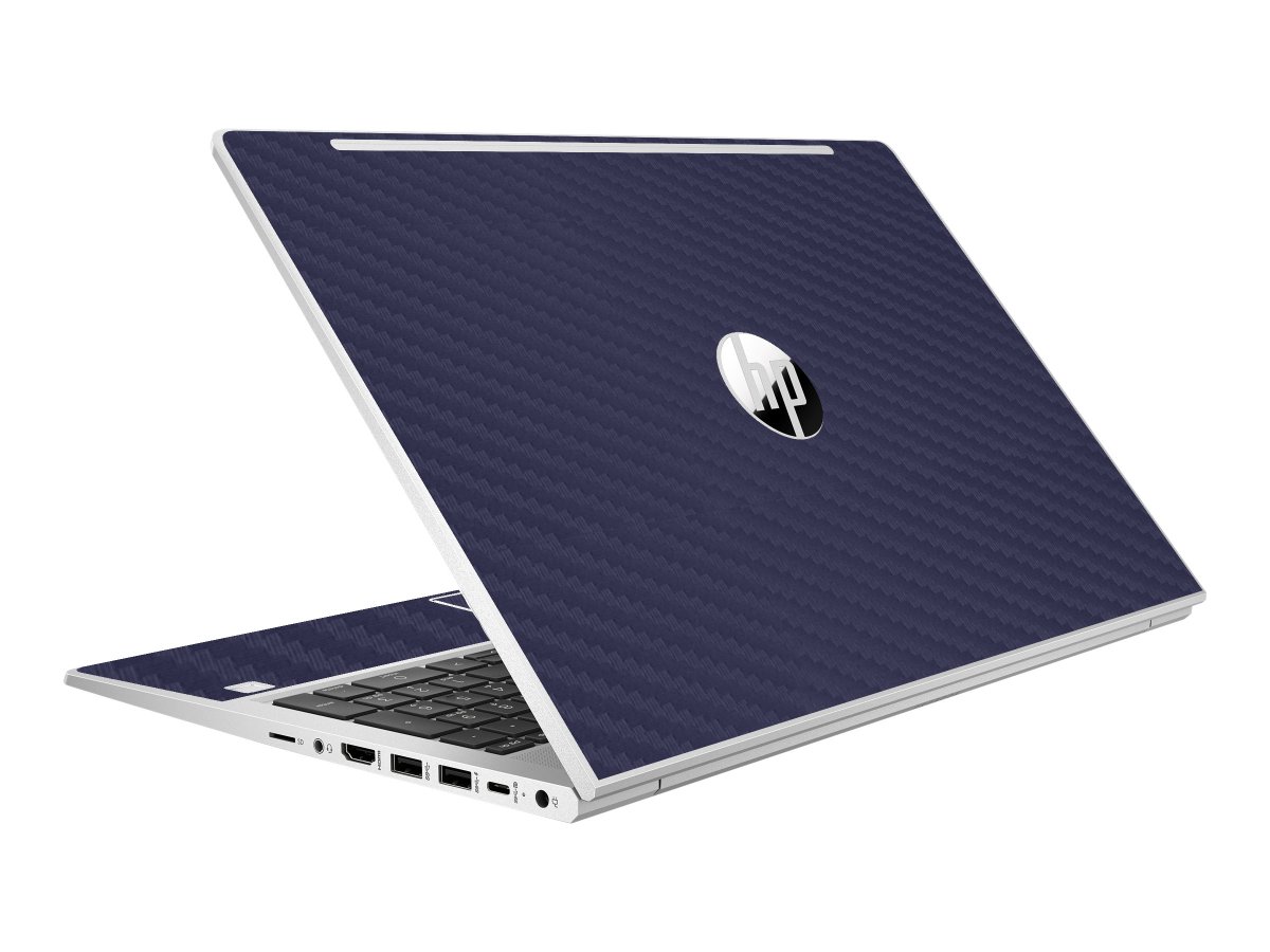 HP ProBook 450 G8 BLUE CARBON FIBER Laptop Skin