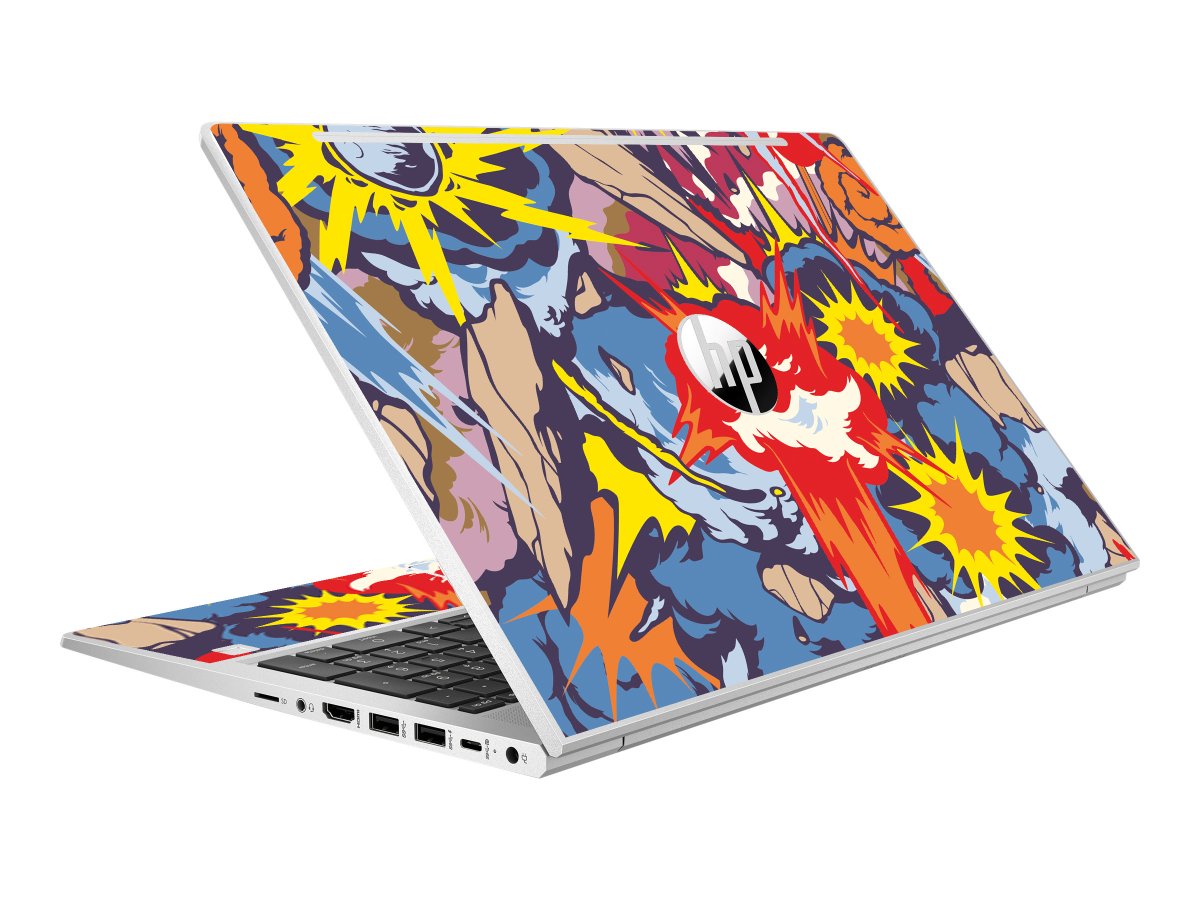 HP ProBook 450 G8 COMIC EXPLOSIONS Laptop Skin