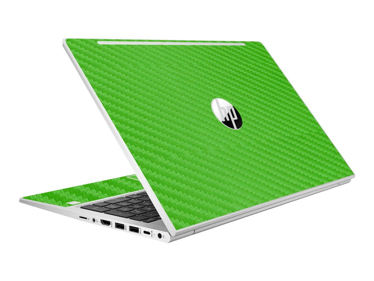HP ProBook 450 G8 GREEN CARBON FIBER Laptop Skin