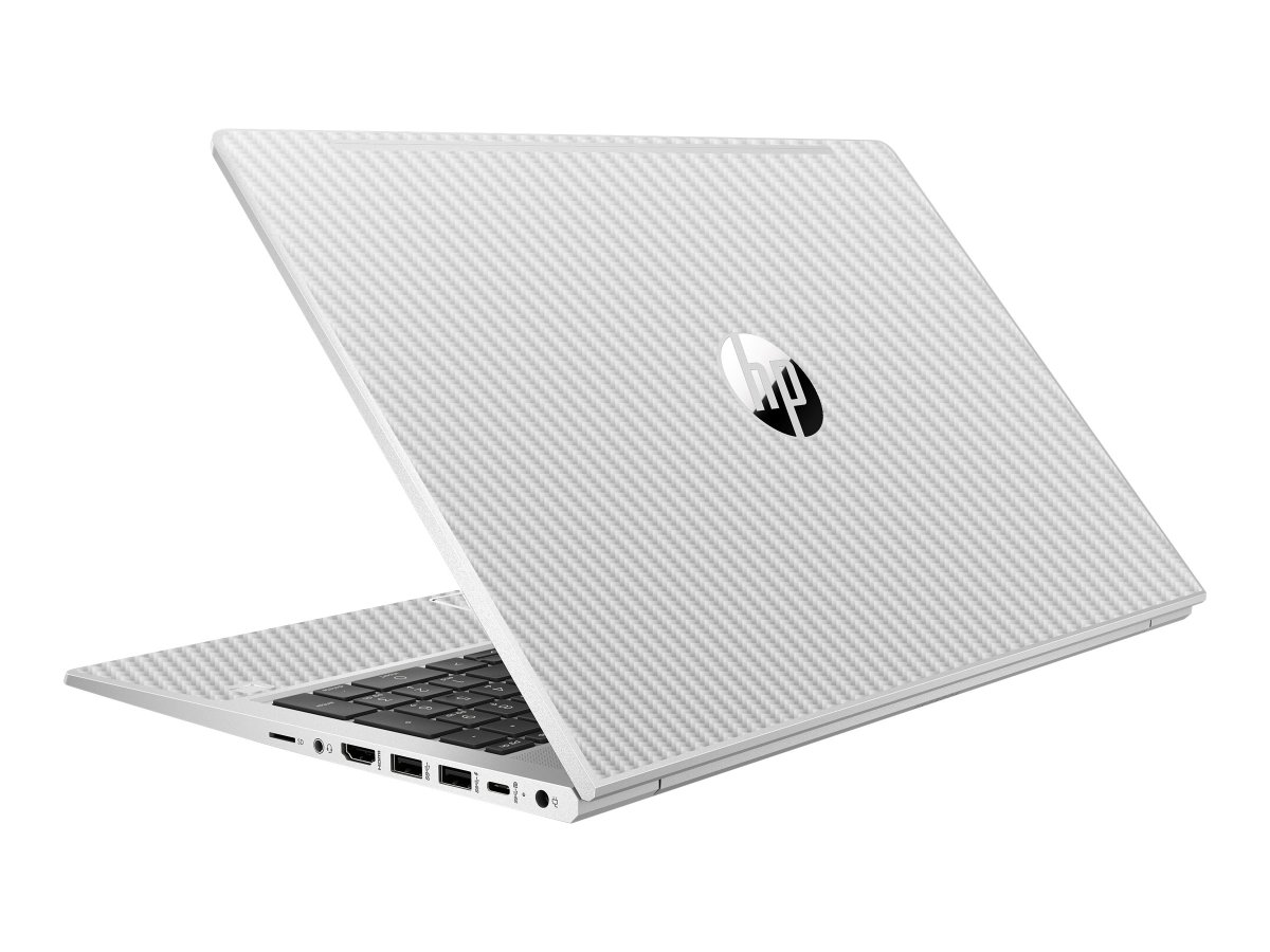HP ProBook 450 G8 WHITE CARBON FIBER Laptop Skin
