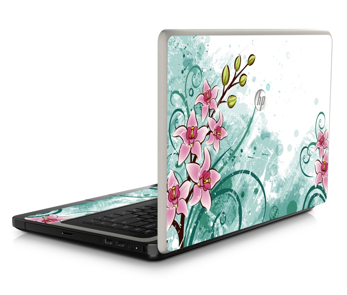 HP ProBook 630 G1 PINK LILY WATERCOLOR Laptop Skin