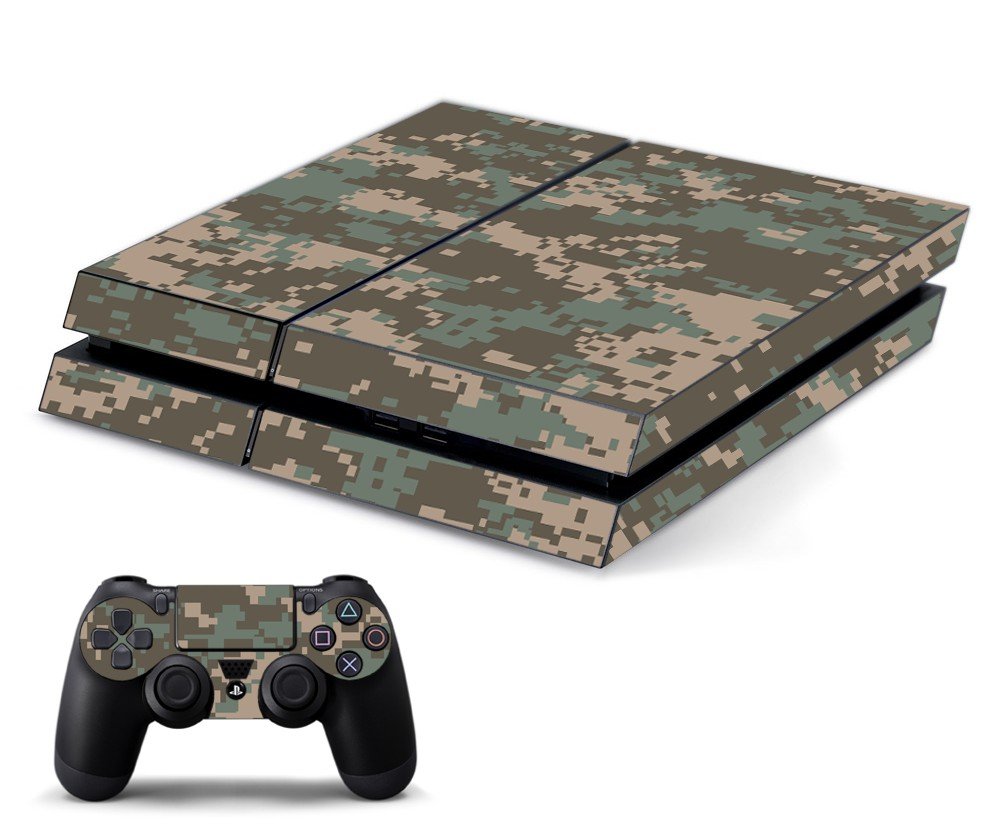 CAMO PIXELS PLAYSTATION 4 GAME CONSOLE SKIN