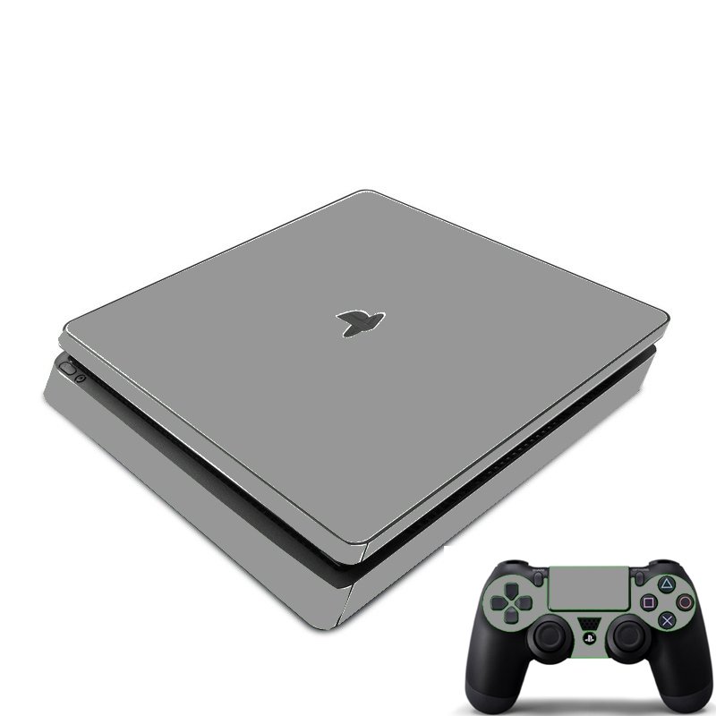 Playstation PS4 Slim Grey Console Skin