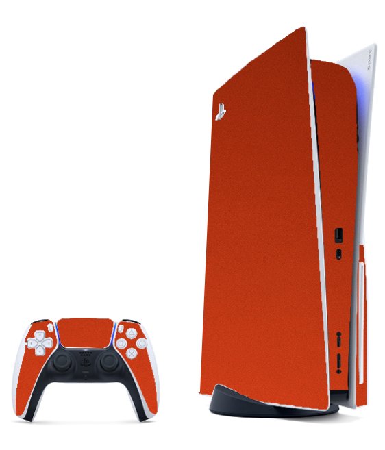 PlayStation 5 CHROME RED Console Skin