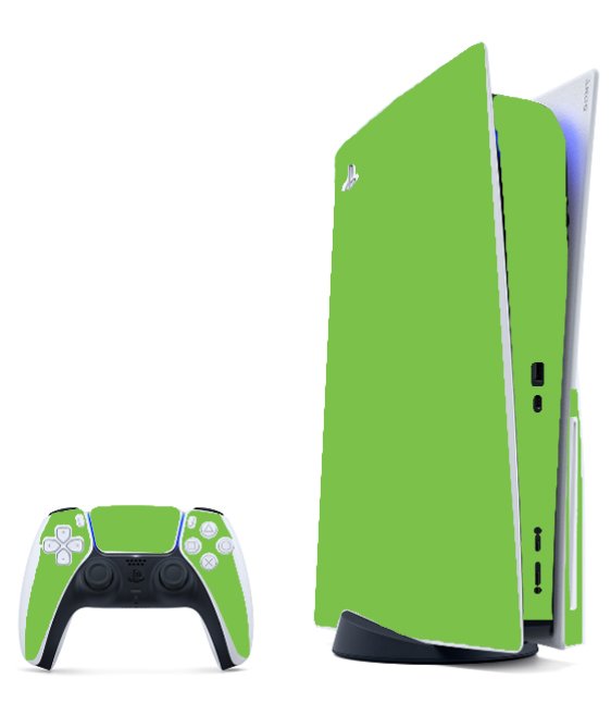 PlayStation 5 GREEN Console Skin