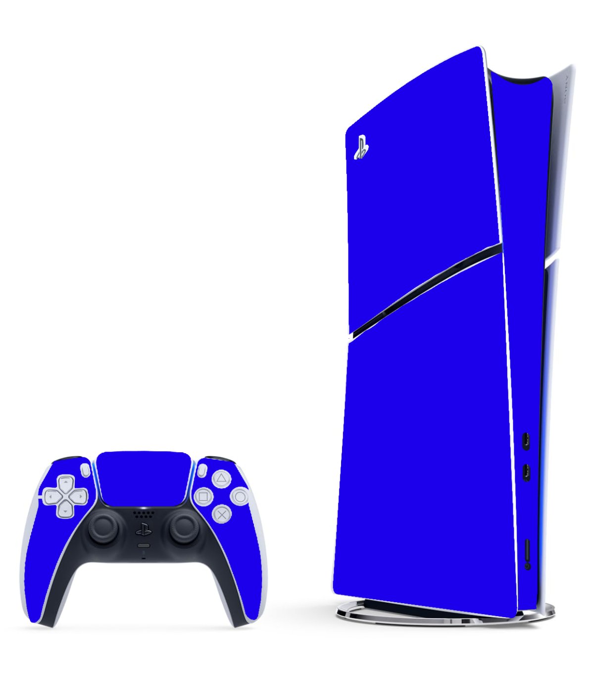 Playstation 5 Slim BLUE Console Skin