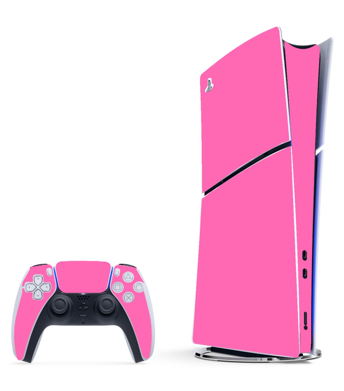Playstation 5 Slim PINK Console Skin