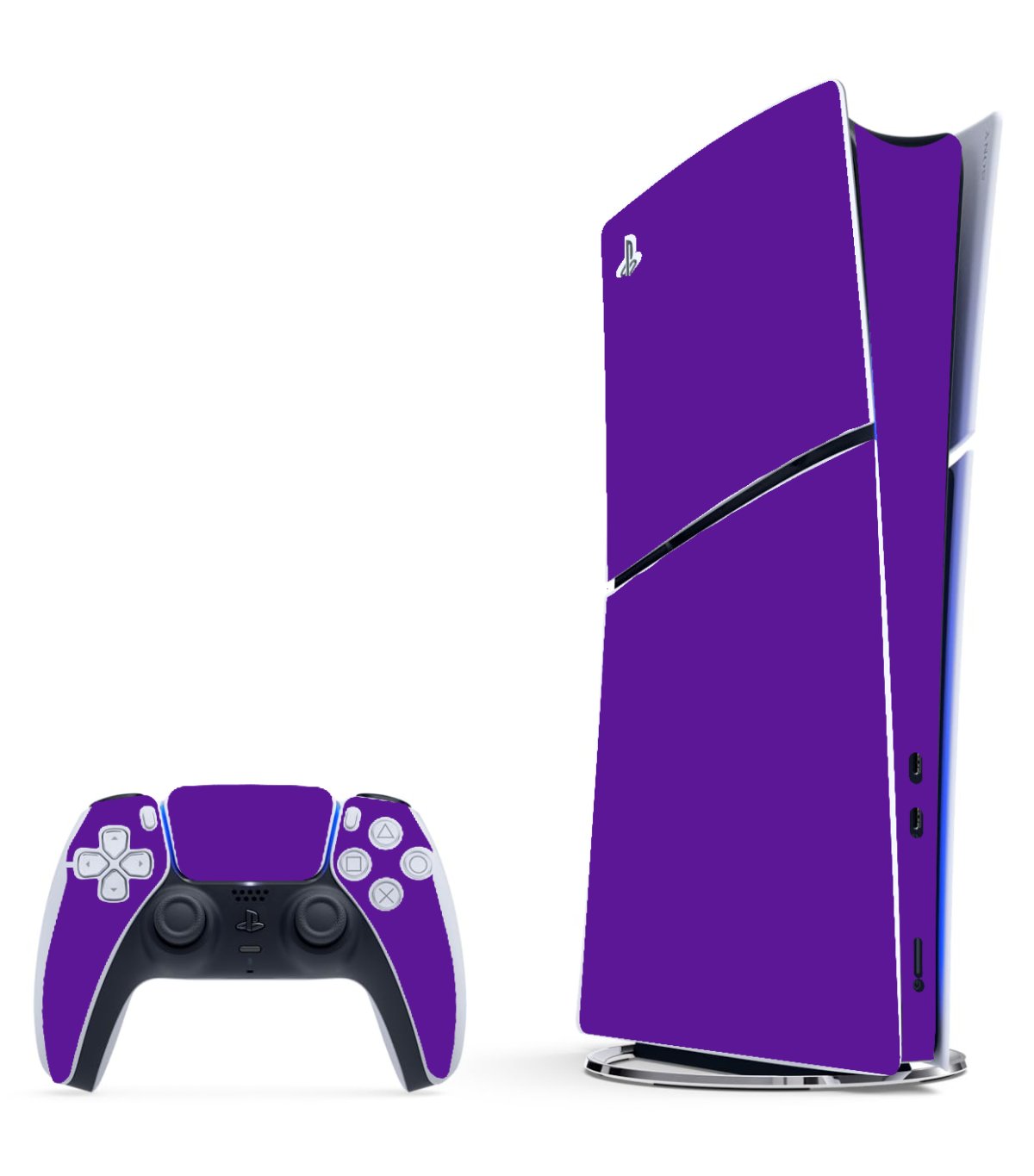 Playstation 5 Slim PURPLE Console Skin