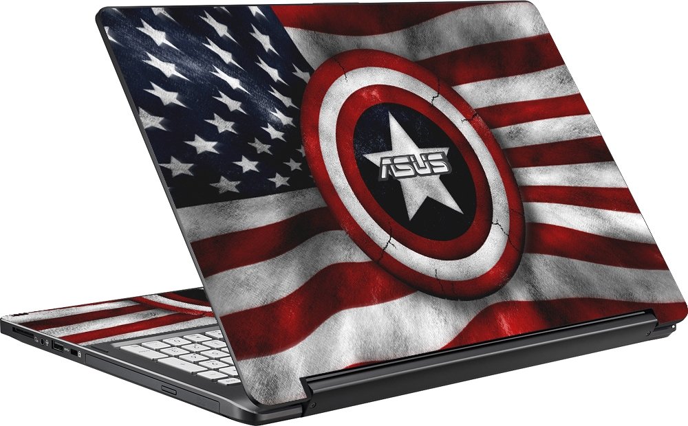 Asus Q551L Notebook CAPTAIN AMERICA Laptop Skin