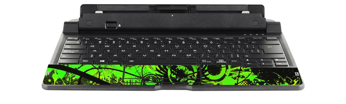 Fujitsu Stylistic Q739 GRAFFITI GREEN Laptop Skin