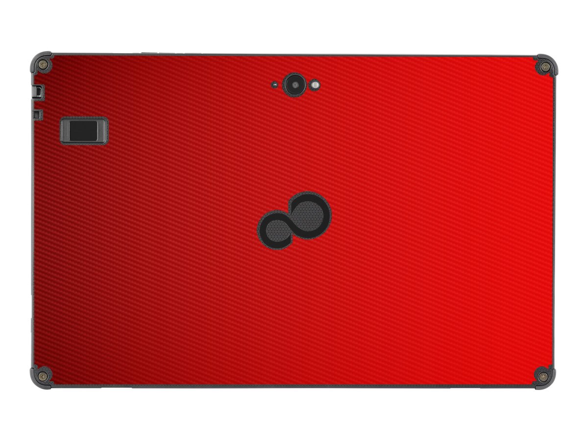 Fujitsu Stylistic Q739 RED CARBON FIBER Laptop Skin