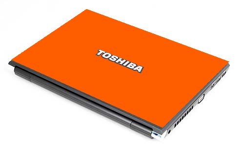 Toshiba R700 ORANGE Laptop Skin